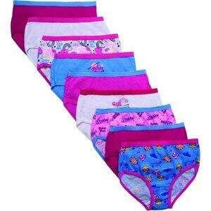 🆕Girls Tagless P9 Brief Assorted Cotton Comfortable Soft Durable Underwear